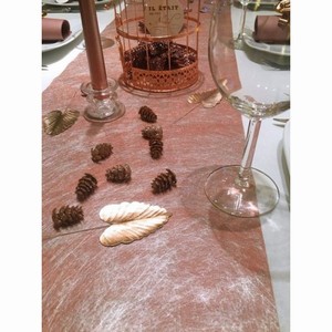 ŠERPA stolová metalická Rose Gold 30cmx5m