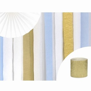 SERPENTNA krepov zlat 5cm/10m