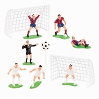 Set figurek pro dekoraci dortu Fotbal 10 ks