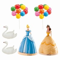 Set figurek pro dekoraci dortu Princess Disney 6 ks