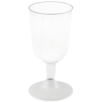 Skleni�ka na v�no znovupou�iteln� b�l� 200 ml