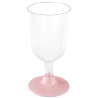 Skleni�ky na v�no r��ov� 200 ml 6 ks