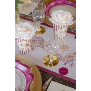 Skleniky na vno zlat 200 ml 6 ks