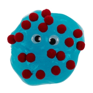 Sliz glitrov s oima mix barev