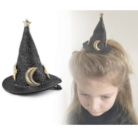 Sponka do vlasů Čarodějnický klobouk