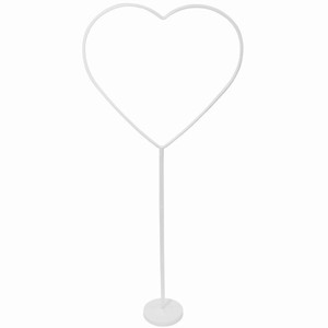 Stojan plastov� na dekorace Srdce 84 cm