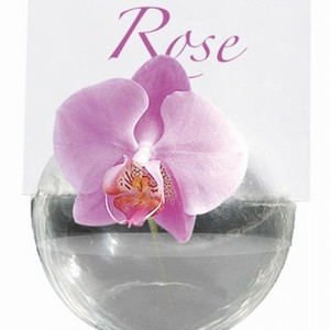 STOJÁNEK na jmenovku skleněná Koule 5 cm