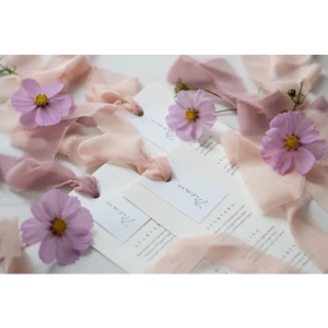 Stuha šifónová lila 4cm/10m