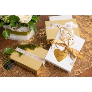 Stuha leskl zlat 25 m