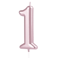 Sv��ka dortov� ��slice 1  Rose Gold 10 cm