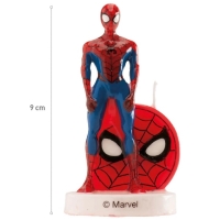 Svíčka narozeninová 3D Spiderman 9 cm