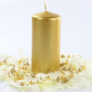 Svka vlec zlat metalick 12x6cm