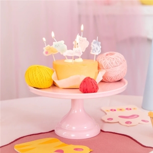 Svíčky narozeninové Kočky 6 ks