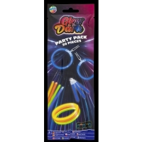 Svítící fluorescenční party sada 30ks