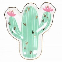 TALÍŘEK keramický Kaktus