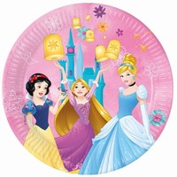 TALÍŘKY papírové Princess Disney Live Your Story 23cm 8ks