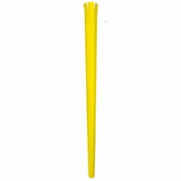 TYČKY na balónky ECO papírové žluté 40cm 25ks