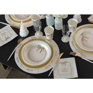 Tale slonov kost se zlatou malikou 23cm 10 ks