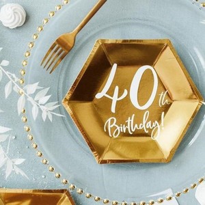 TALE paprov 40.narozeniny zlat