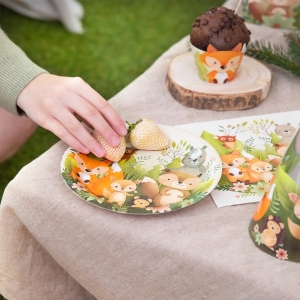 Talky paprov Lesn zvtka 18 cm 6 ks