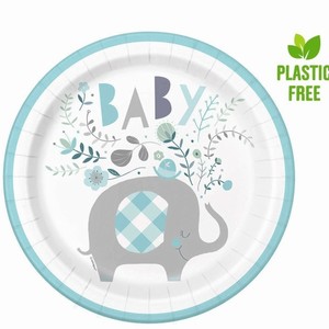 TAL��KY pap�rov� Slon modr� 23cm 8ks