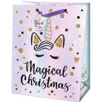 Taška dárková Maxi Magické Vánoce 33 x 26,7 x 13,7 cm
