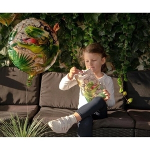 Taštičky papírové Dinosaur 16,50 x 23 cm 10 ks