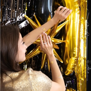 Tetovn HNY zlato-stbrn 15ks