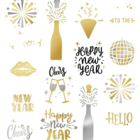 Tetov�n� HNY zlato-st��brn� 15ks