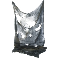 Textilie strašidelná šedá 75 x 180 cm