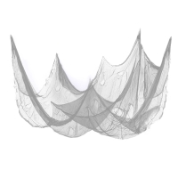 Textilní dekorace Halloween šedá 210 x 300 cm