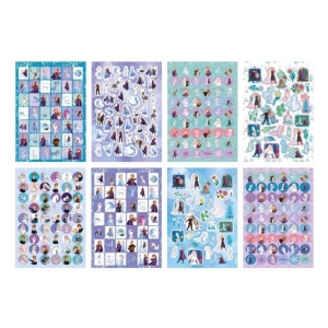 Tpytiv samolepky Ledov krlostv A5 8 arch