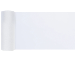 Tyl b�l� 15cm/9m