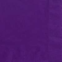 UBROUSKY papírové banketové Purple 25x25cm 20ks
