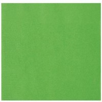 UBROUSKY papírové limetkově zelené 33x33cm 50ks