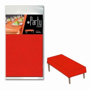 UBRUS Airspun Party červený 140x240cm