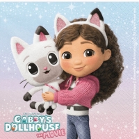 Uborusky papírové Gabby's Dollhouse 33x33 cm 20 ks