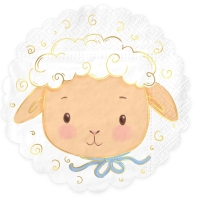 Ubrousky Beránek 11 x 16,5 cm 10 ks