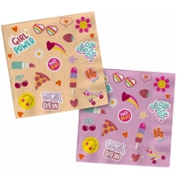 Ubrousky papírové Boho Girlz 33x33 cm 20 ks