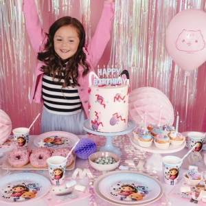 Uborusky paprov Gabby's Dollhouse 33x33 cm 20 ks