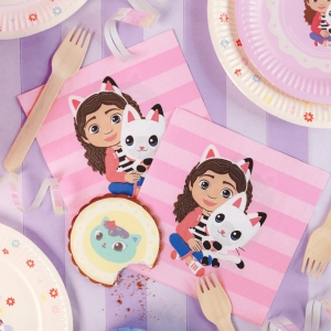 Ubrousky paprov Gabby's Dollhouse 33x33 cm 20 ks