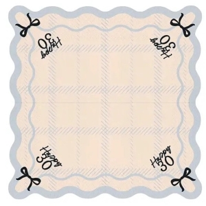 Ubrousky papírové Happy 30 33x33 cm 12 ks