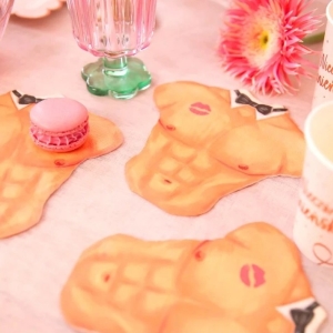 Ubrousky paprov musk tlo 10 ks