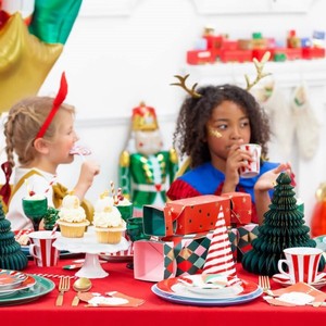 UBROUSKY papírové Santa Claus 16x15cm