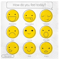 Ubrousky papírové Smajlíci 20 ks