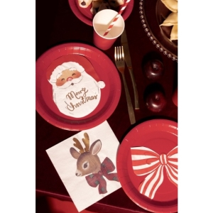 Ubrousky paprov Sobk s malikou 33x33 cm 12 ks