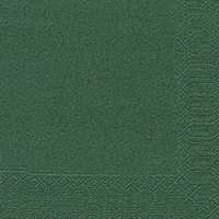 Ubrousky papírové banketové BIO tmavě zelené 24 x 24 cm 20 ks