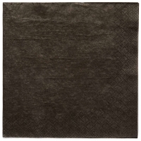 Ubrousky papírové černé Charcoal 33 x 33 cm 20 ks