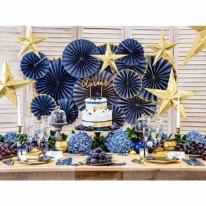 UBROUSKY paprov metalicky zlat 40x40cm 20ks