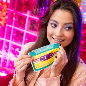 Ubrousky paprov retro kazeta 10 ks